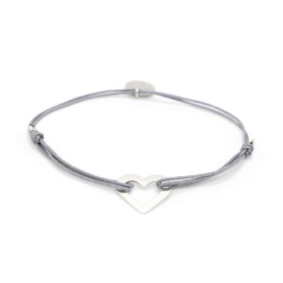 Munich Jewels Armband Herz rhodiniert