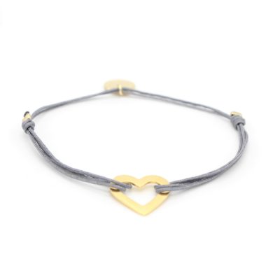 Munich Jewels Armband Herz vergoldet