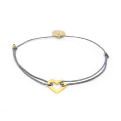 Munich Jewels Armband Mini Herz vergoldet