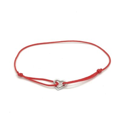 Armband Kids Herz rhodiniert