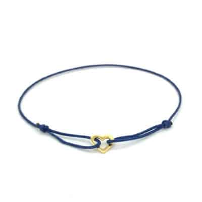 Armband Kids Herz vergoldet